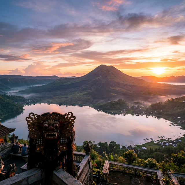 Batur Hotsprings & Ubud Tour